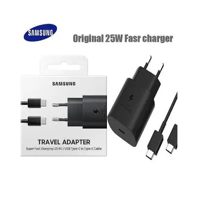 Samsung 25W PD Travel Adapter USB-C to USB-C Cable